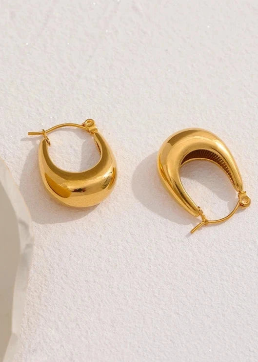 Chunky Hoop Earrings