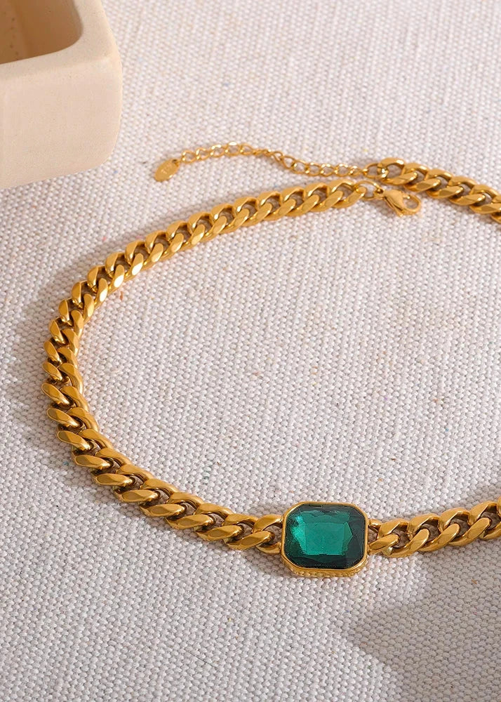 Thick Cuban Chain Necklace