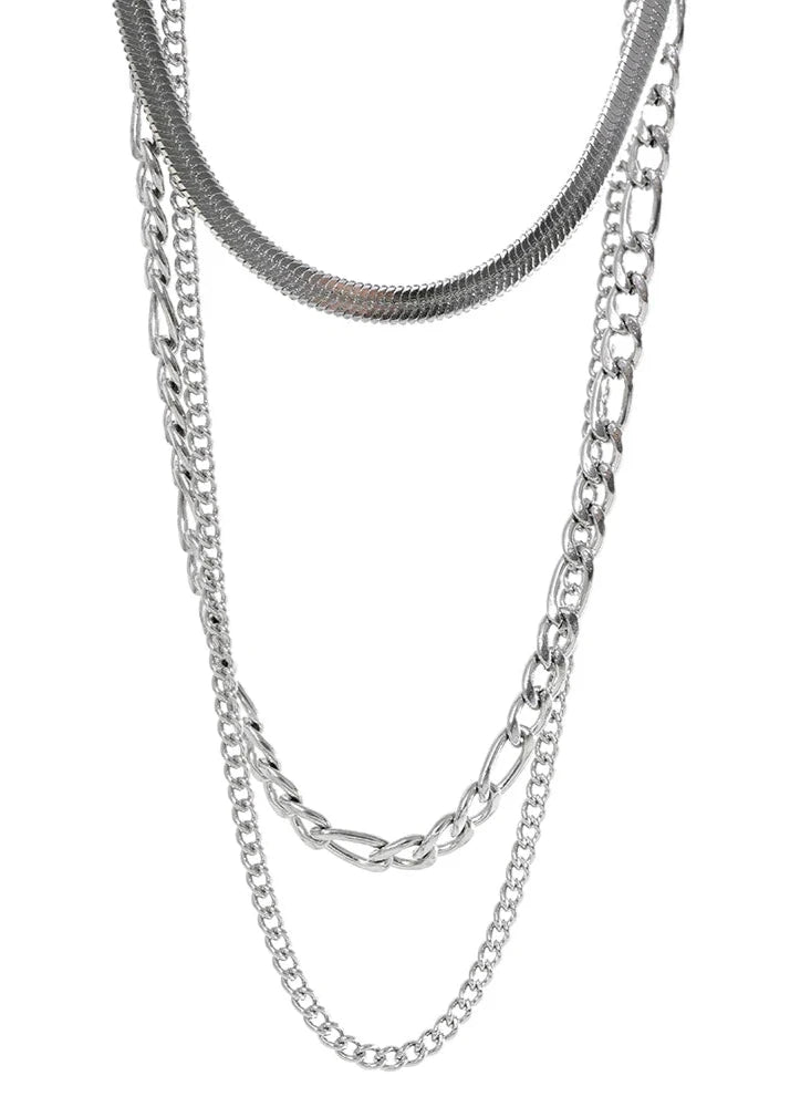 Separated Set Layered Necklace