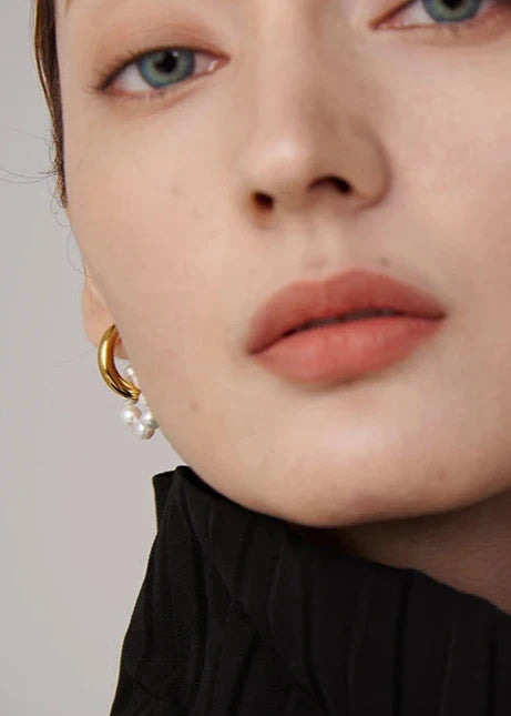 Asymmetry Dangle Earrings