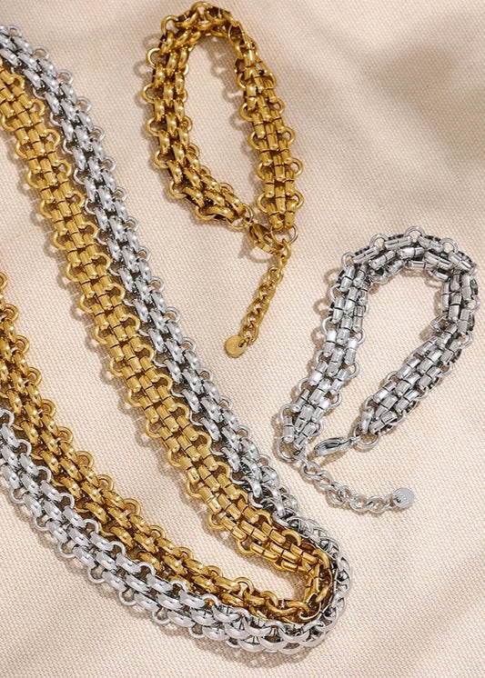 Cuban Chain Set