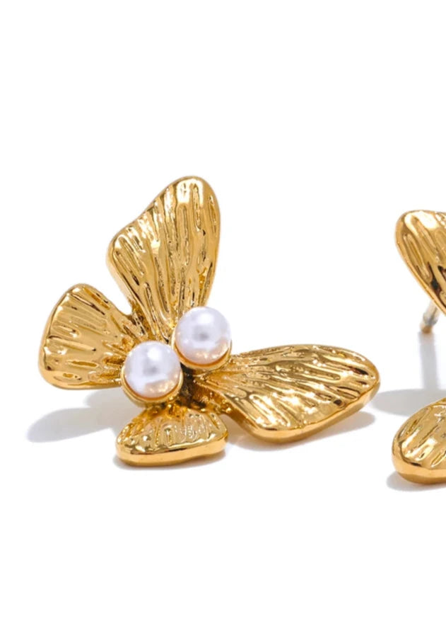 Butterfly Stud Earrings