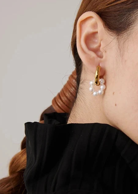 Asymmetry Dangle Earrings