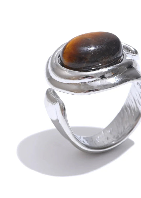 Tiger Stone Ring